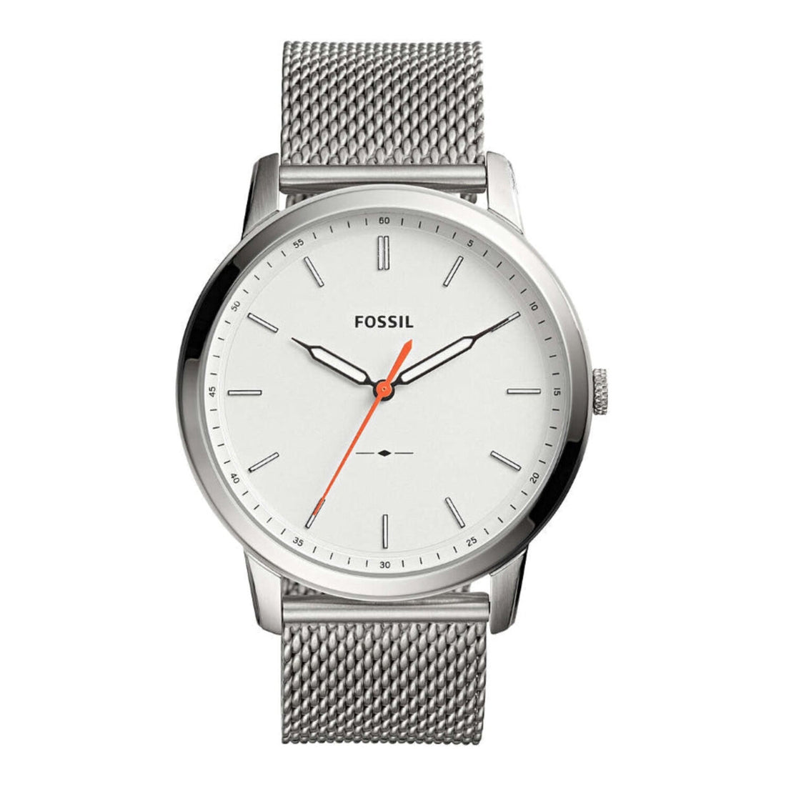 Fossil The Minimalist Slim Three Hand Stainless Steel Mesh Watch