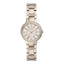 Montre Virginia en acier inoxydable doré rose