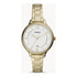 Fossil Winnie Three Hand Gold Tone Stainless Steel Watch