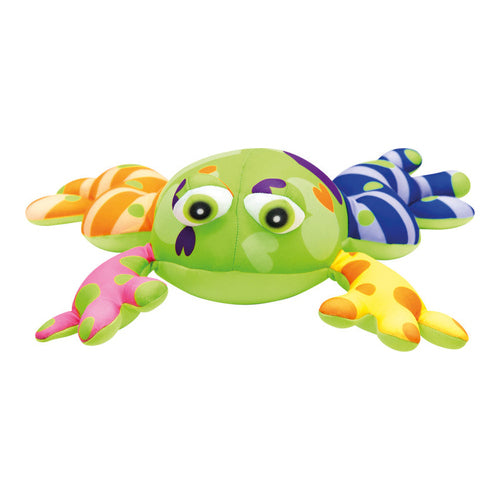 frosch bunt 32x34 cm