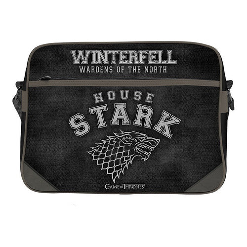 game of thrones messenger bag umhaengetasche house stark