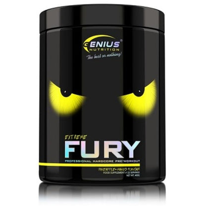 Genius Nutrition Fury Extreme 400G Pineapple Mango