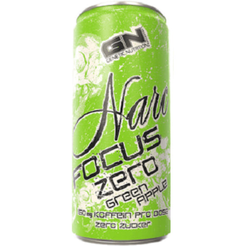 Gn Narc Focus Zero 24X 250Ml Dosen Green Apple Neu