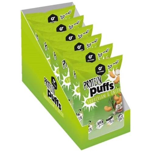 Gofitness Protein Puffs 6X50G Box Salt And Vinegar