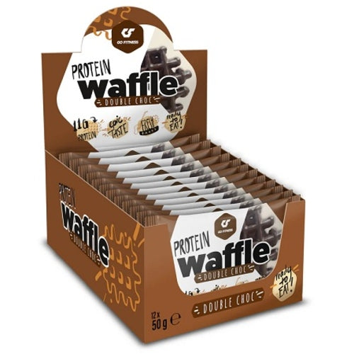 Gofitness Protein Waffel 12X50G Box Chocolate Hazelnut
