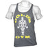 Golds Gym Classic Stringer Tank Top Hellgrau M