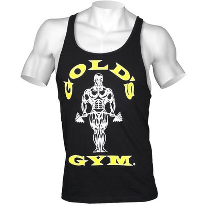 Golds Gym Classic Stringer Tank Top Schwarz L