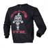 Golds Gym Crewneck Sweater Charcoal Dunkelgrau L