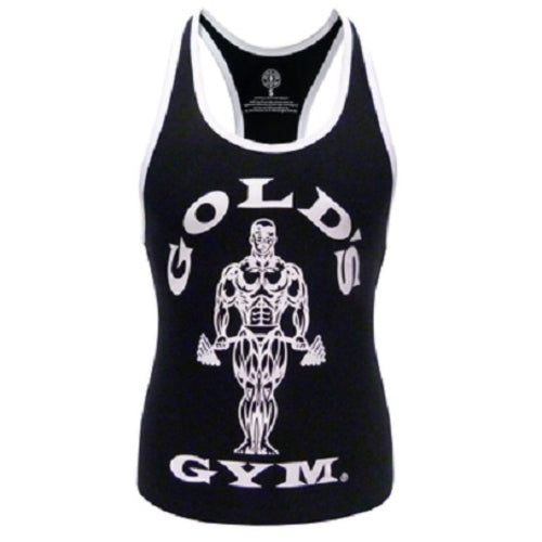 Golds Gym Gglvst021 Ladies Loose Fit Tank Black S