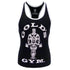 Golds Gym Gglvst021 Ladies Loose Fit Tank Black S