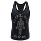 Golds Gym GGLVST021 Ladies Loose Fit Tank charcoal S