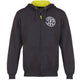 Golds Gym GGSWT007 Charcoal Zip Hoodie M