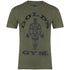 Golds Gym Ggts002 Muscle Joe T-Shirt Army M