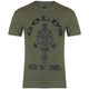 Golds Gym GGTS002 Muscle Joe TShirt army M