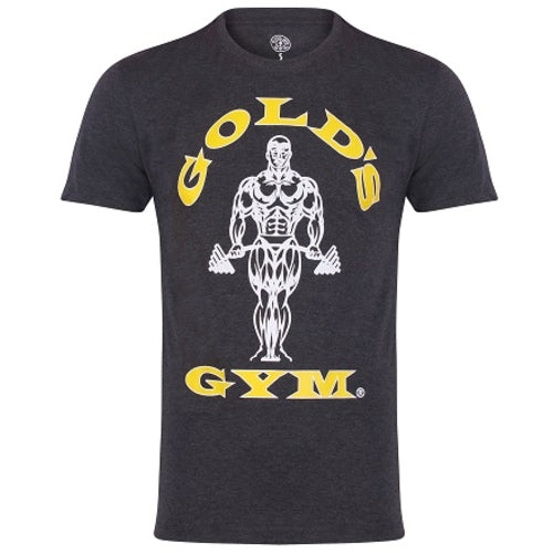 Golds Gym Ggts002 Muscle Joe T-Shirt Charcoal L