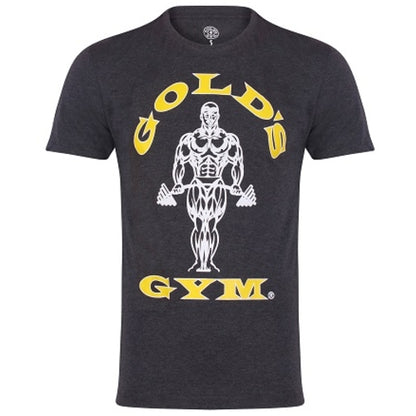 Golds Gym Ggts002 Muscle Joe T-Shirt Charcoal Xl