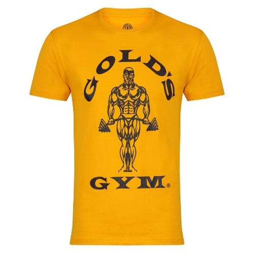 Golds Gym Ggts002 Muscle Joe T-Shirt Gold L
