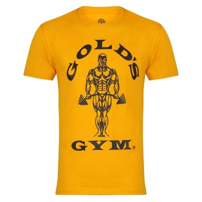 Golds Gym Ggts002 Muscle Joe T-Shirt Gold S