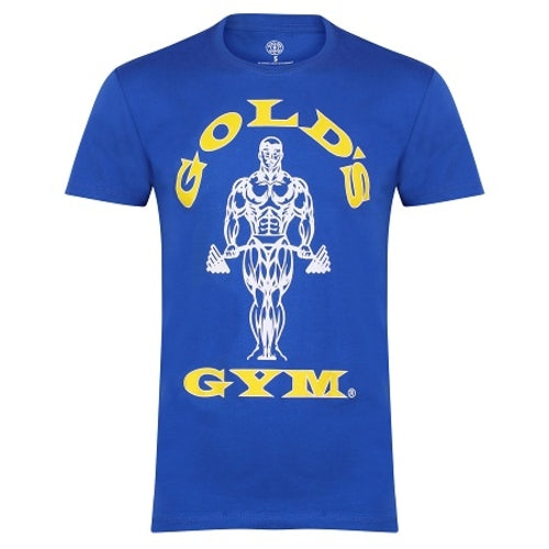 Golds Gym Ggts002 Muscle Joe T-Shirt Royal M