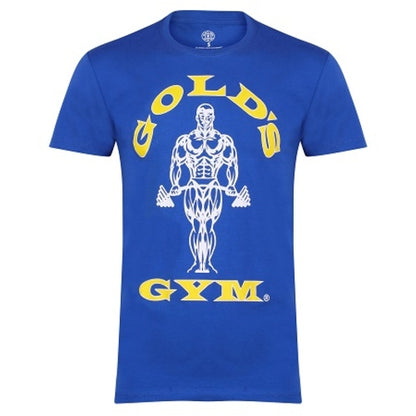Golds Gym Ggts002 Muscle Joe T-Shirt Royal Xl