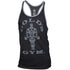 Golds Gym Ggvst004 Contrast Stringer Schwarz Grey S