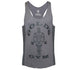 Golds Gym Ggvst010 Tonal Panel Stringer Grey Xl