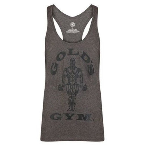 Golds Gym Ggvst010 Tonal Panel Stringer Grey Xxl
