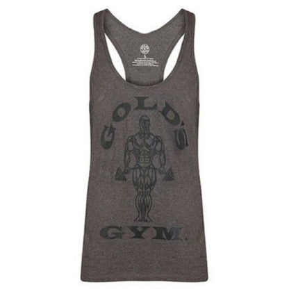Golds Gym Ggvst010 Tonal Panel Stringer Grey Xxl