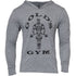Golds Gym Muscle Joe Longsleeve Hoodie Grau L