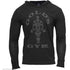 Golds Gym Muscle Joe Longsleeve Hoodie Vintage Schwarz Xl