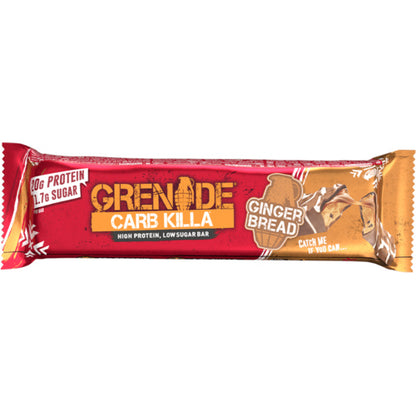 Grenade Carb Killa Bar 12X60G Ginger Bread New