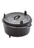 Dutch Oven 7L: Premium Gusseisen Topf für Grill & Herd