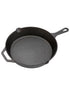 Gusseisen Pfanne 30cm (3L) – Ideal für Herd, Grill & Feuer