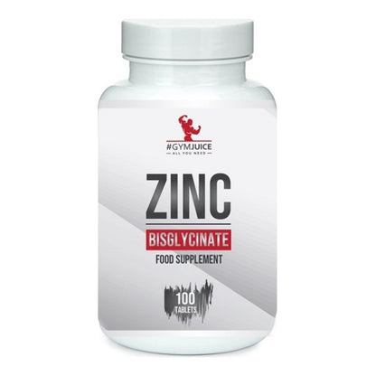 Gymjuice Zinc Bisglycinate 100 Tabletten