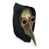 halbmaske pestmaske mit haube 1 teilig adult
