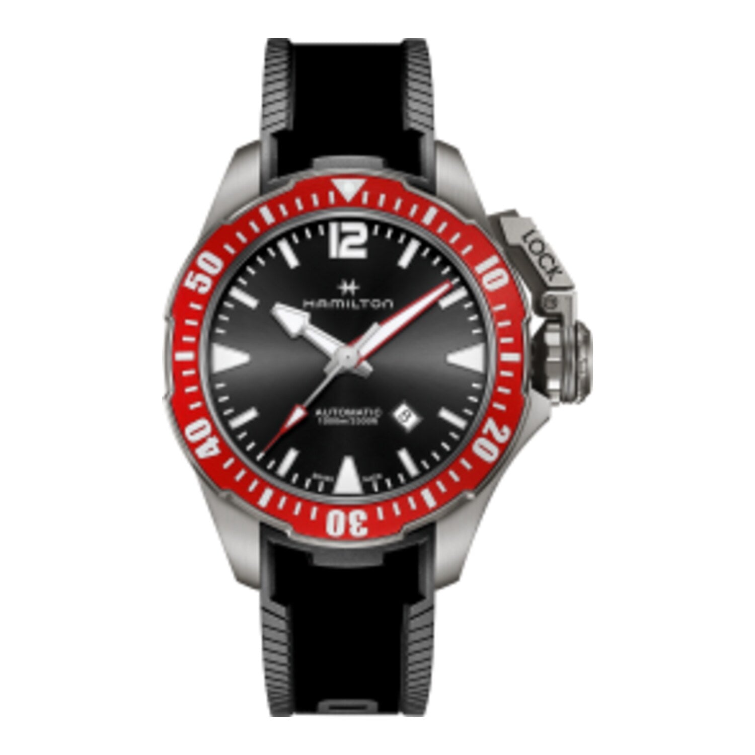 Voiture Hamilton Khaki Navy Frogman Titanium