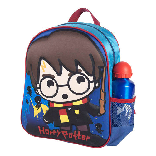 harry potter 3d rucksack mit trinkflasche 31cm