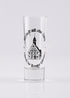Kremper Bittern Schnapsglas mit Rathaus Motiv