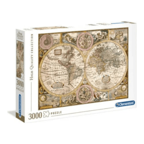 high quality collection 3000 teile puzzle alte karte