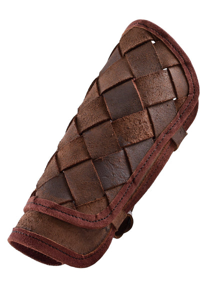 Viking Leder Beinschienen RfB, Braun