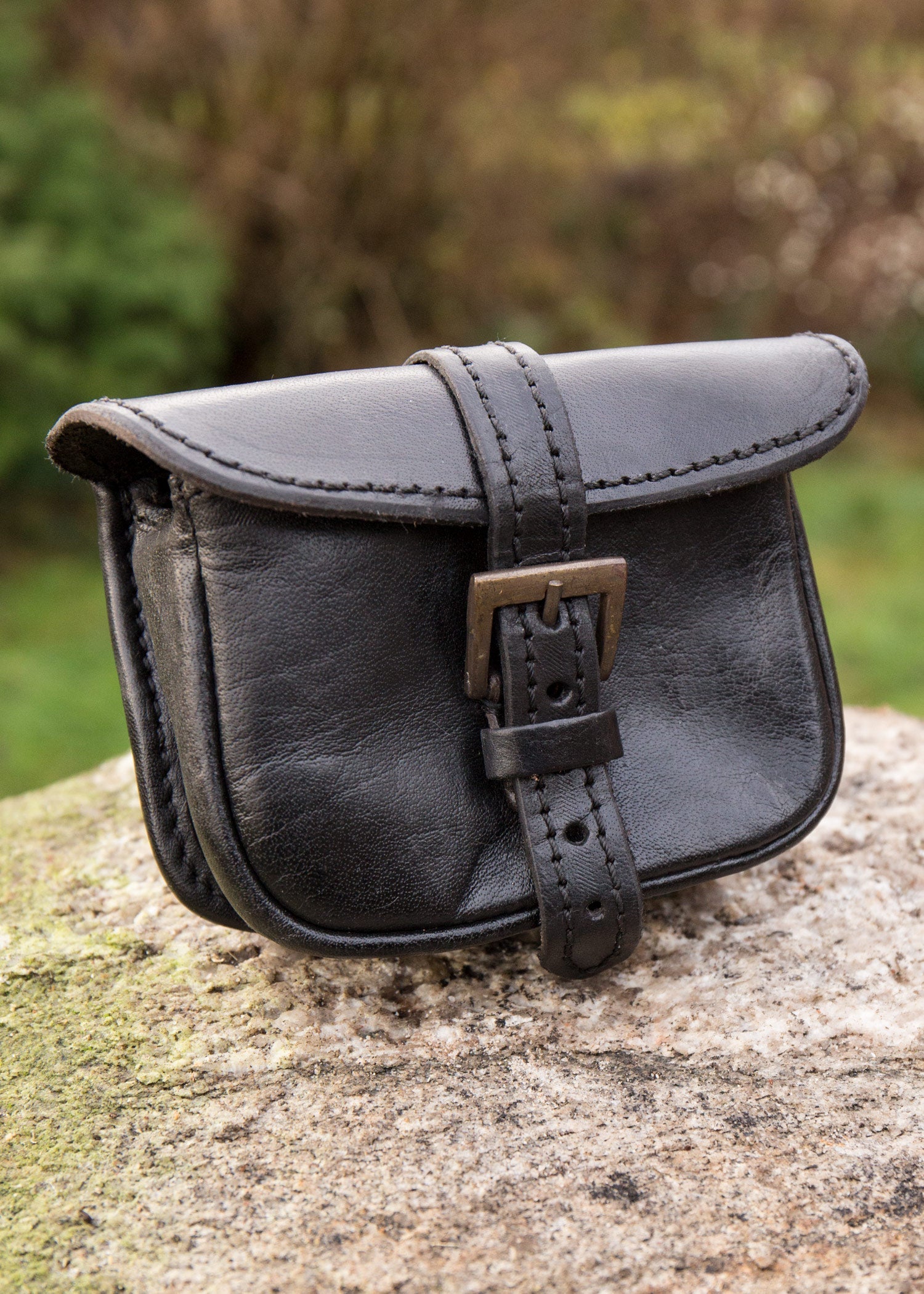 Warrior Ledertasche klein – Robustes Echtleder