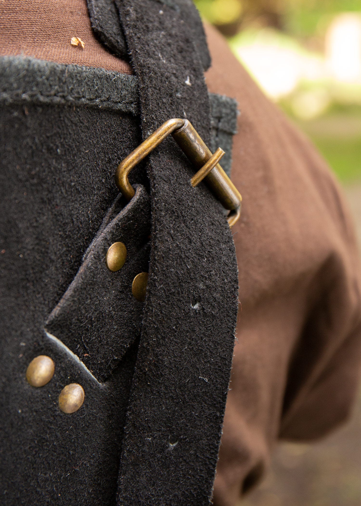 Wikinger Lederrüstung RFB Schwarz – Ideal für LARP Starter