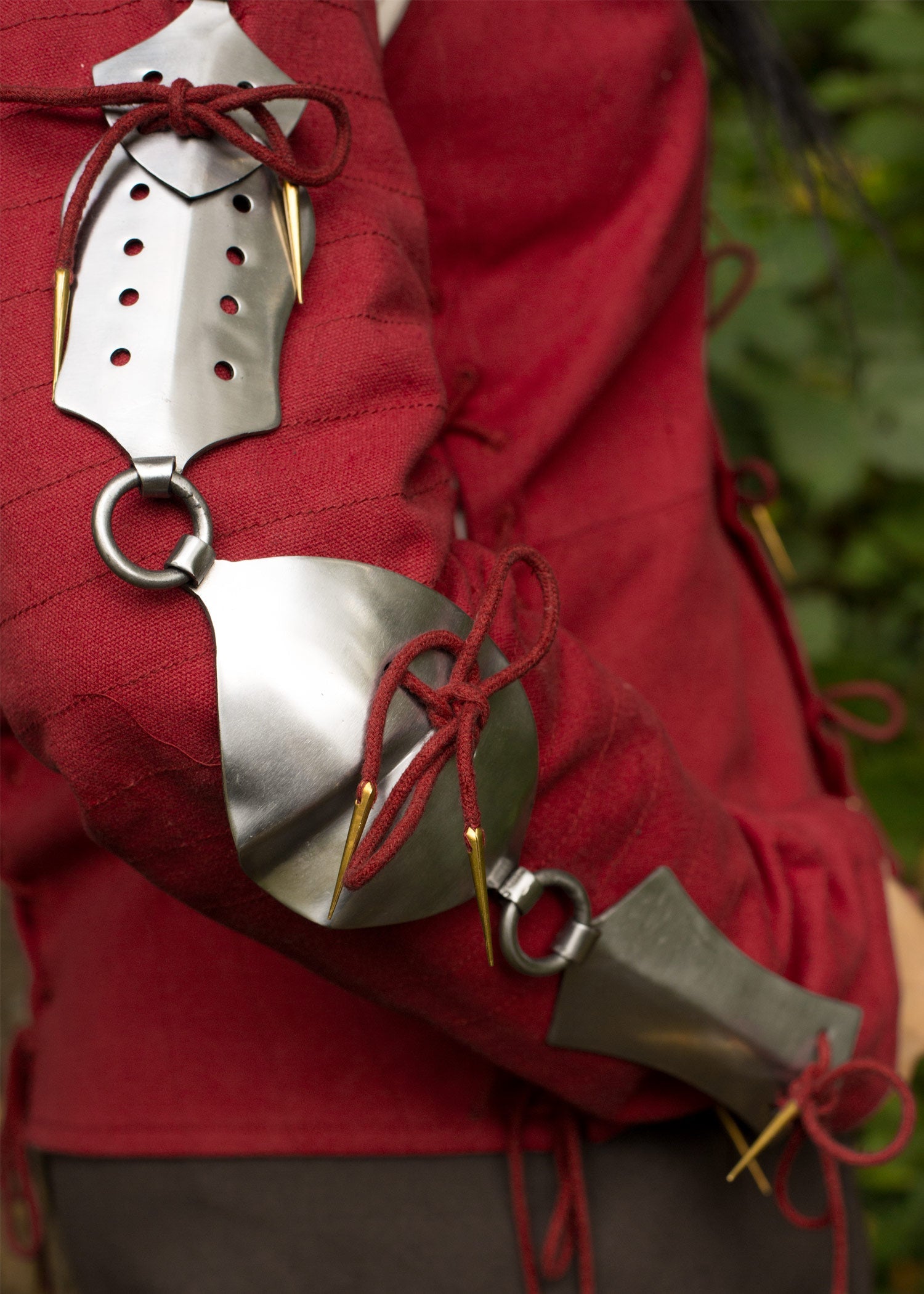 Stählerne Jack Chains: Historischer Plattenarmschutz