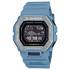 Casio Digitale Quarzuhr mit Resin Gehäuse und Resinarmband, graues Display (100 m)