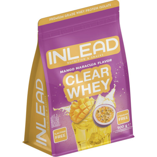 Isolat de lactosérum transparent Inlead, sachet de 500 g, saveur thé glacé au citron