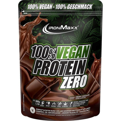 Ironmaxx 100 Vegan Protein Zero 500G Peach