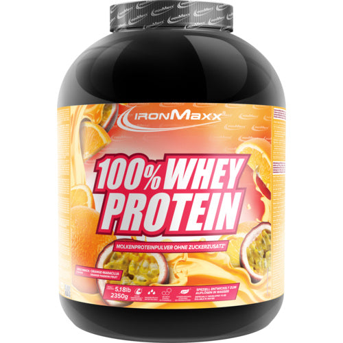 Ironmaxx 100 Whey Protein 500G Orange Maracuja Neu