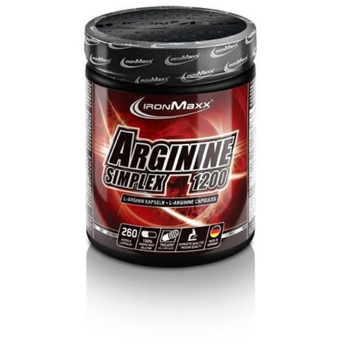 Ironmaxx Arginin Simplex 260 Kapseln