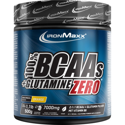 Ironmaxx Bcaas Glutamin Powder 550G Cola Limette