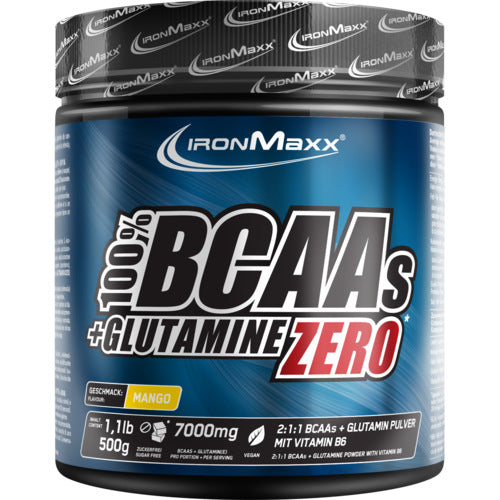 Ironmaxx Bcaas Glutamin Powder 550G Kiwi